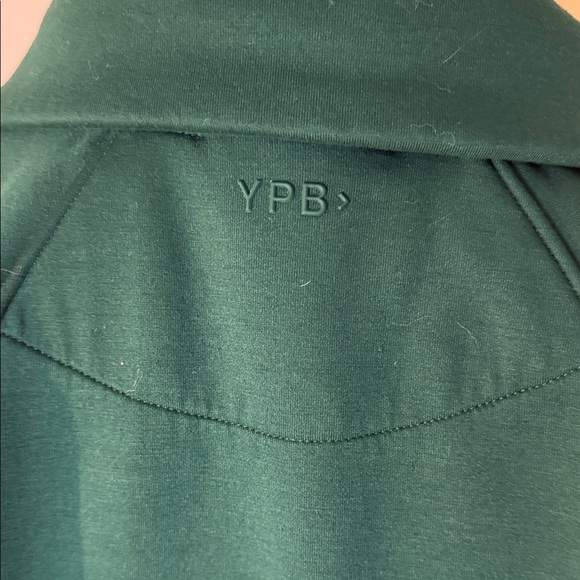 Forest Green Half-Zip Sweatshirt - Picture 3 of 6